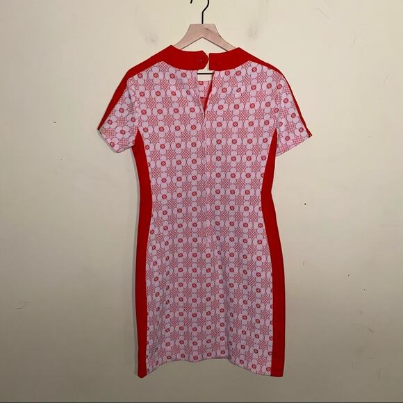 VNTG 1970s mod body con floral dress - Picture 3 of 6